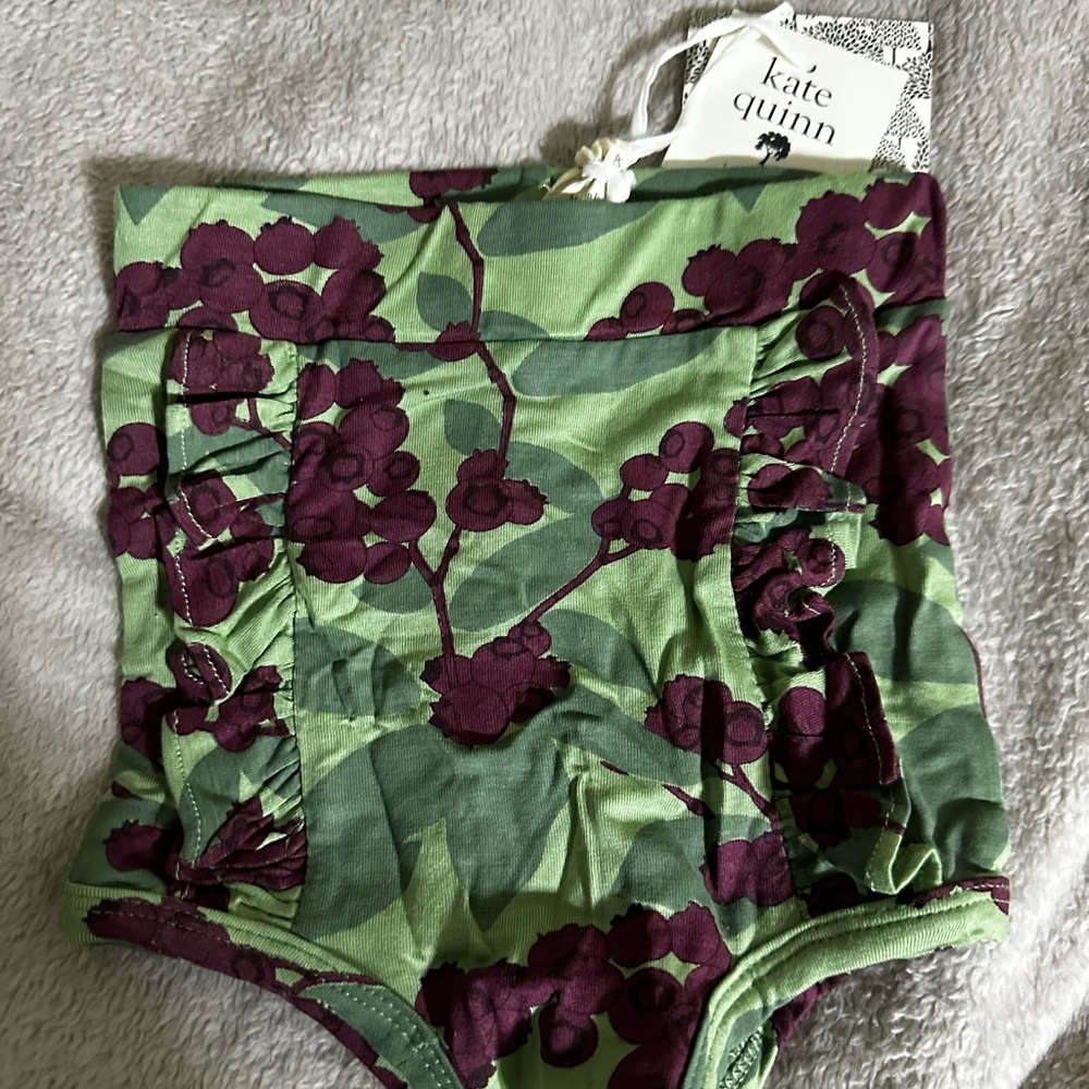Kate Quinn Huckleberry Bloomers 6–12 Months NWT Bamboo
